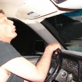     Bill Sinkin' the Mantruck                           