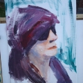 Lady at the MAC